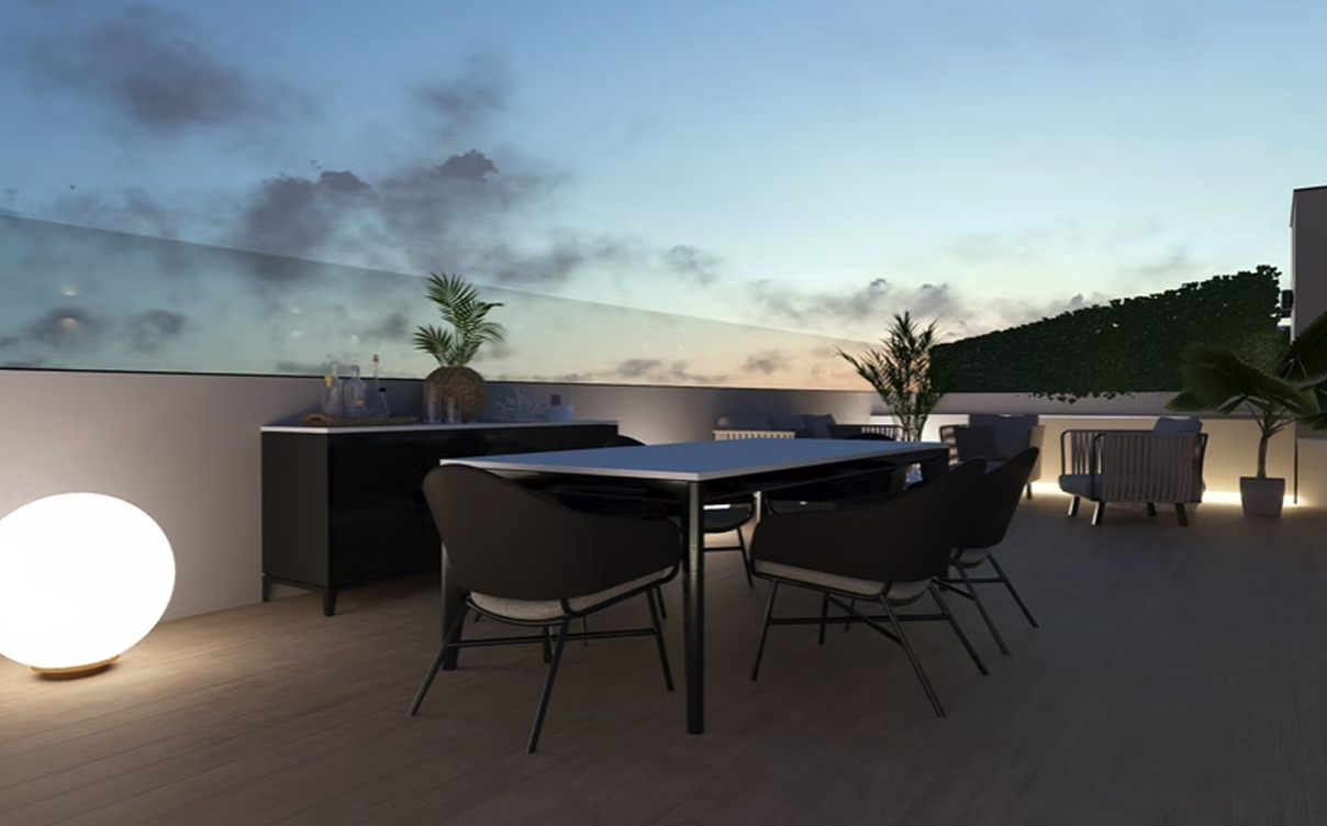 Características de los espacios privados.